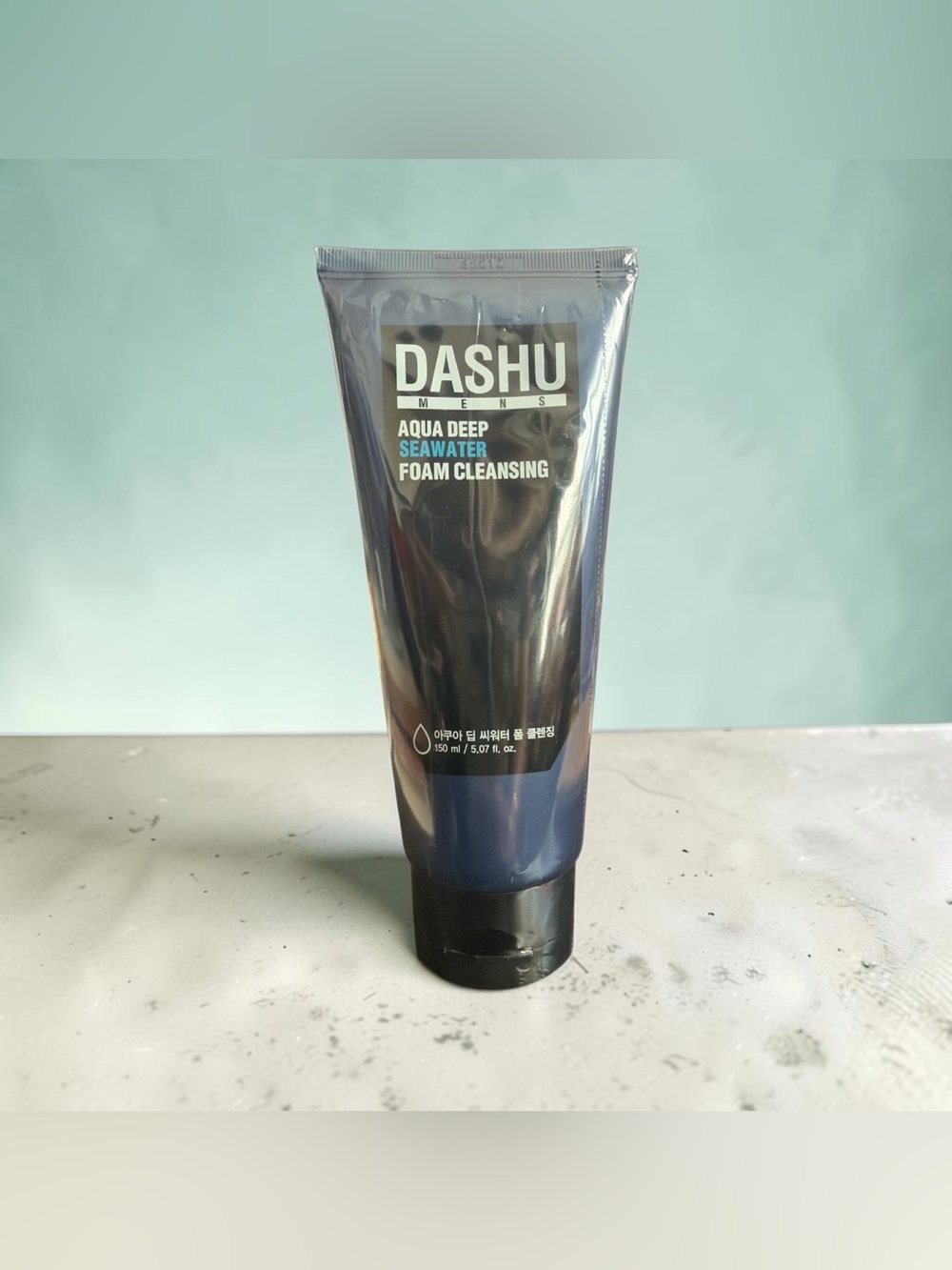New DASHU Deep Aqua Men Seawater Foam Cleansing